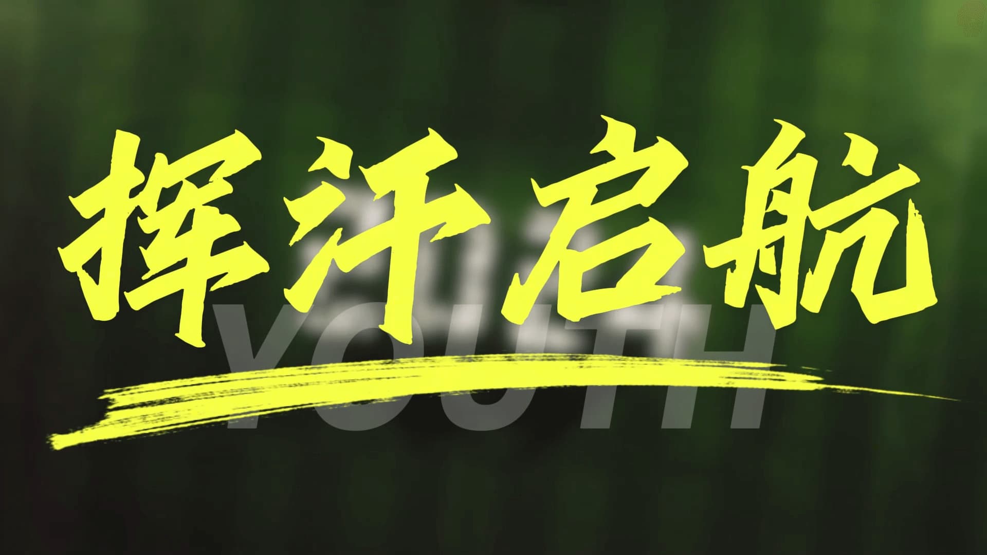 挥汗启航 军训进行时